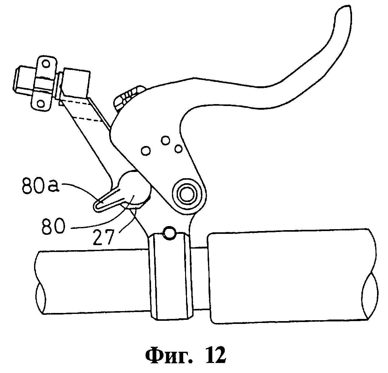 Ручка ручного тормоза велосипеда схема