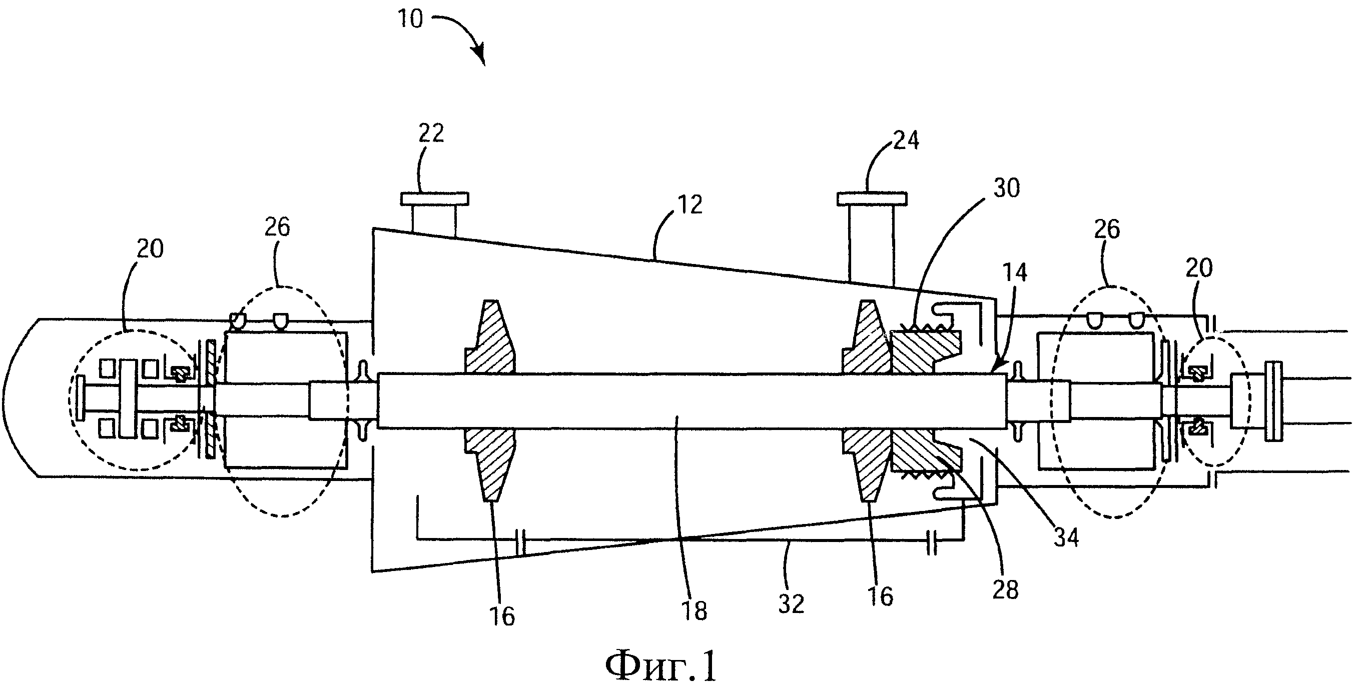 Динамическая балансировка осевого усилия для центробежных компрессоров ...
