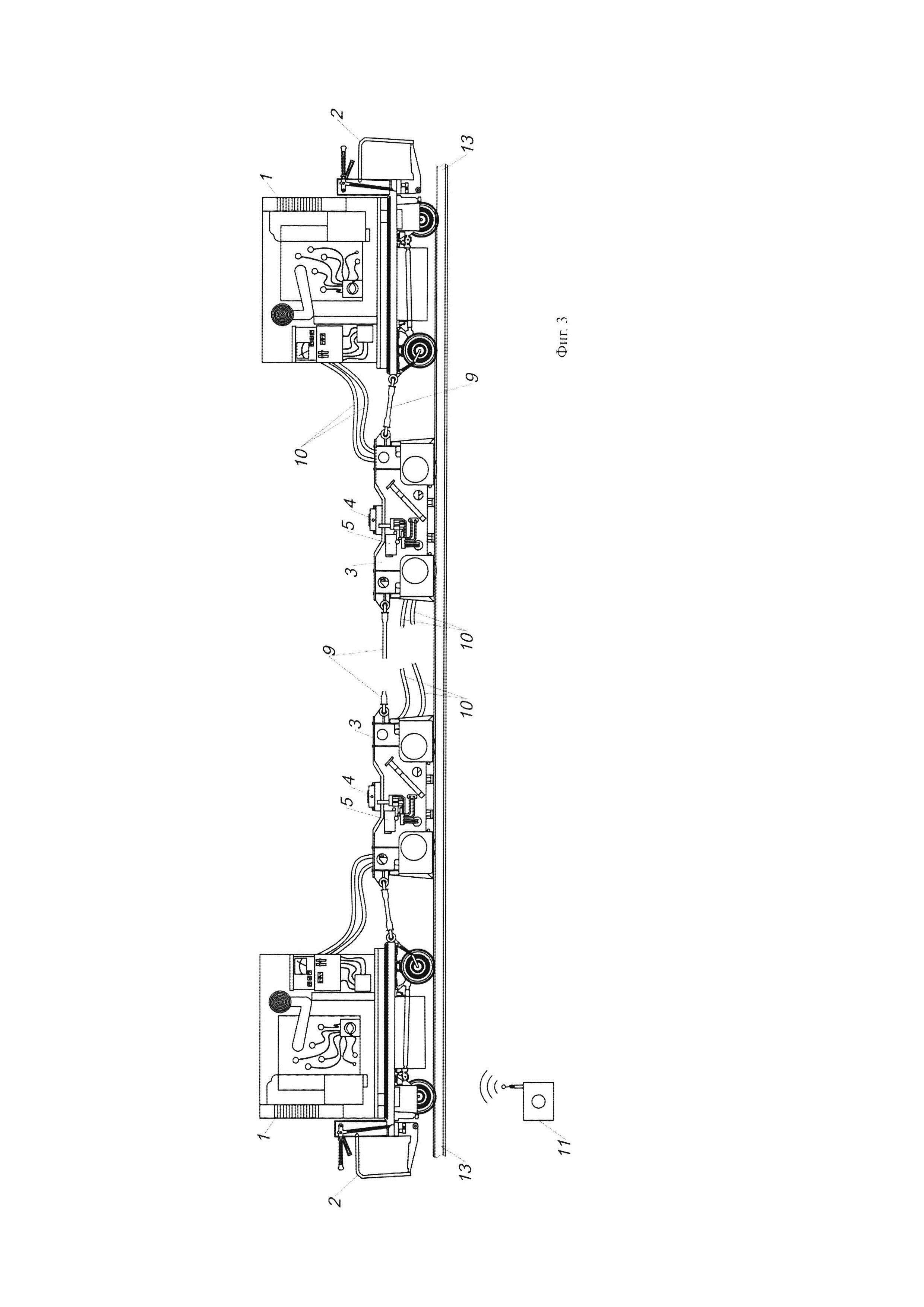 Модульное транспортное устройство для перемещения судовых конструкций ...