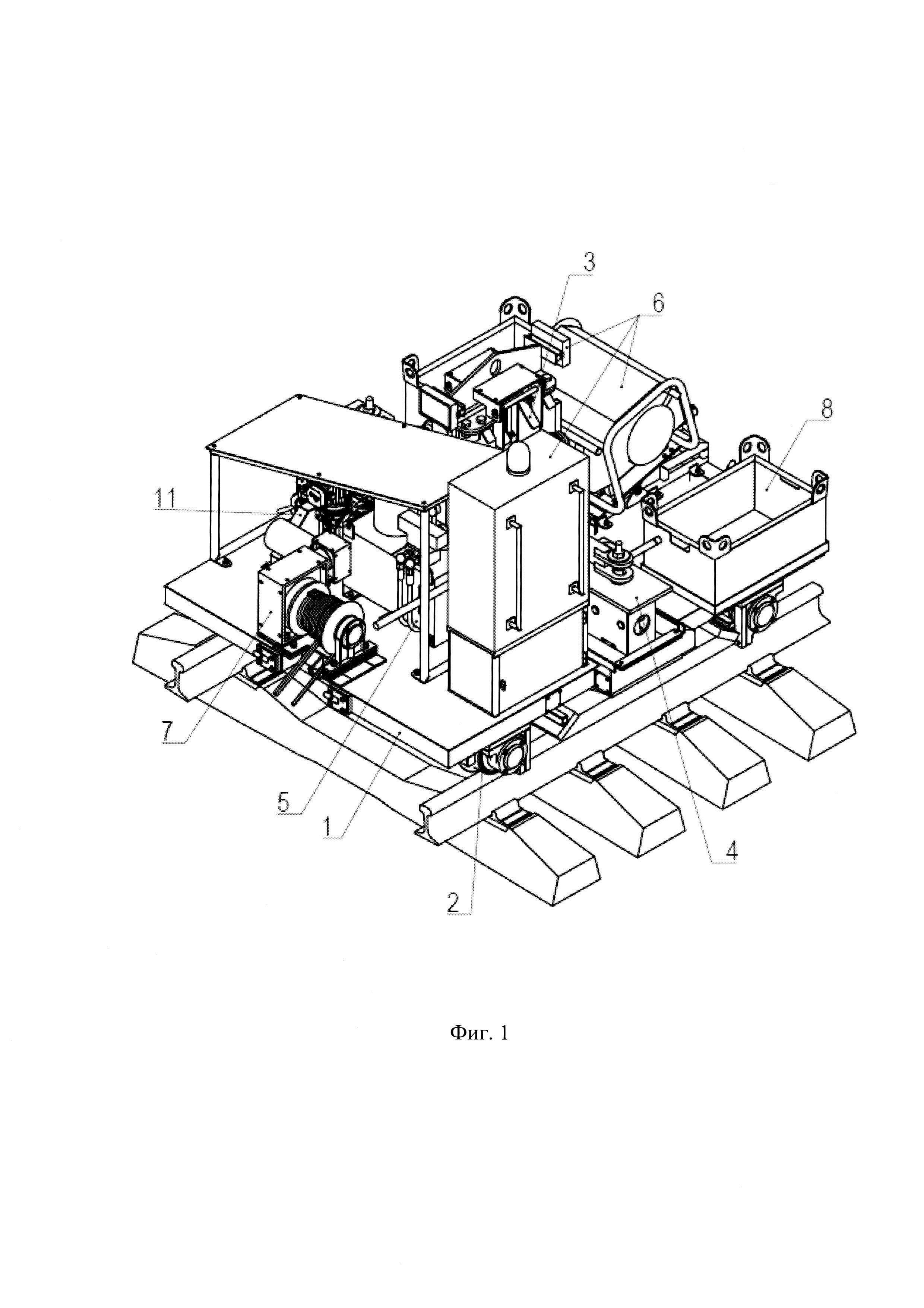 Рельсоподъемная тележка для смены скреплений RU206133U1 - Патенты - Росстип